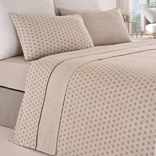 Jogo de Lençóis Flanela Flor