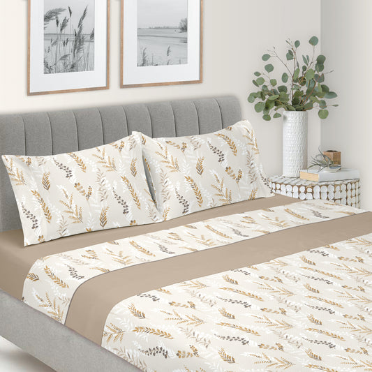 Jogo Cama Coralina Espiga