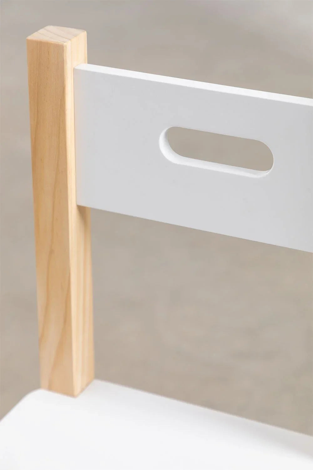 Conjunto de Mesa Ardósia com Armazenamento e 2 Cadeiras de Madeira Belfy Kids