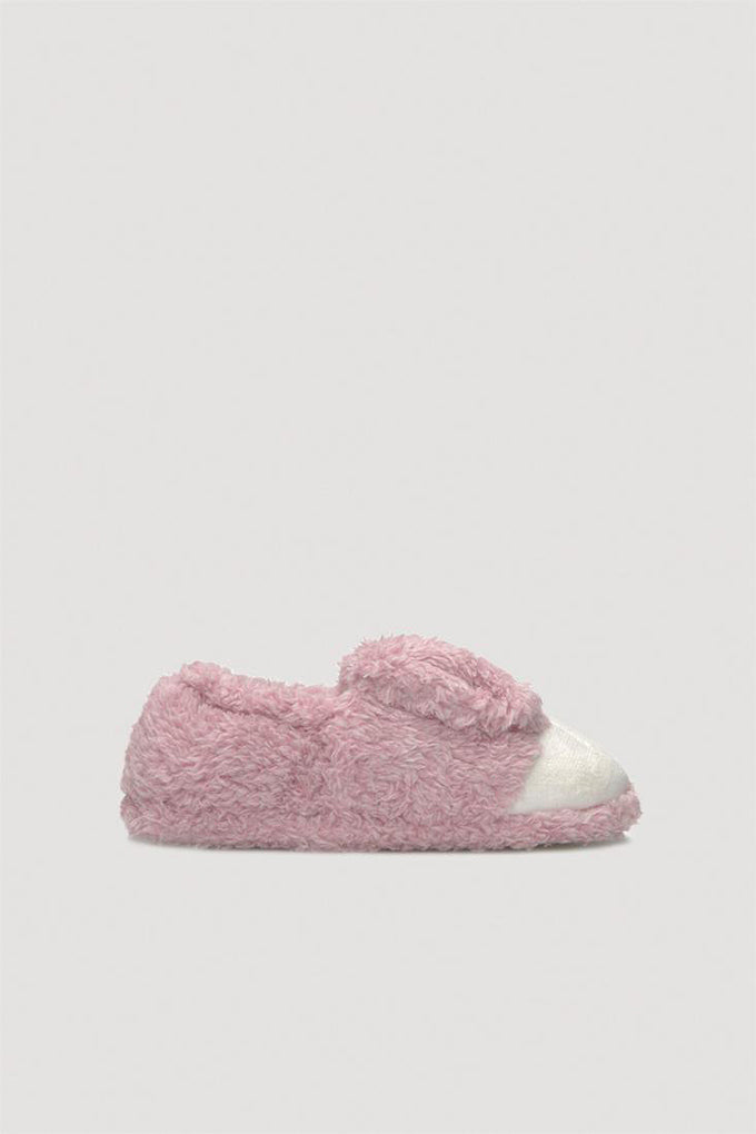 Pantufas Coralina c/ Orelhitas Menina