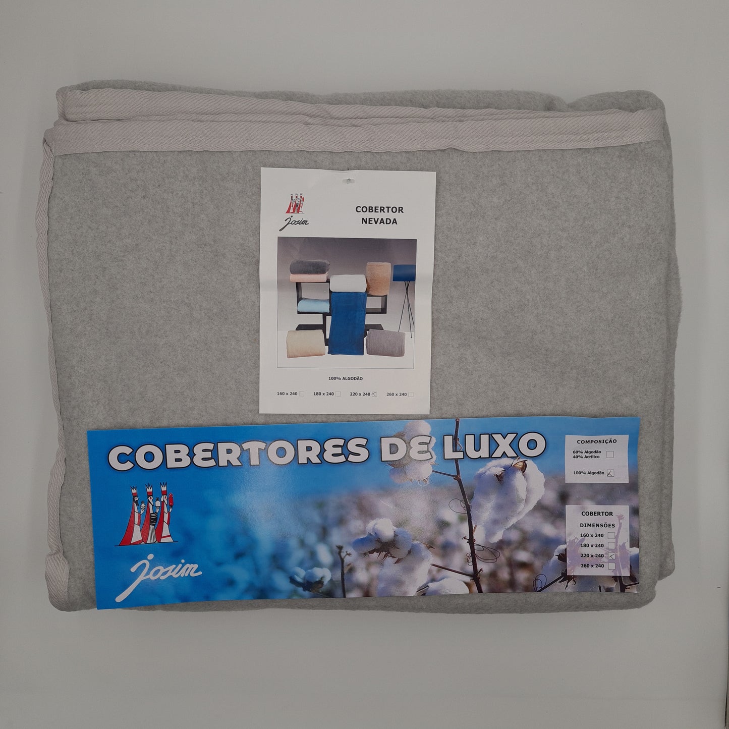 Cobertor Algodão Multi-Size Nevada Laminado