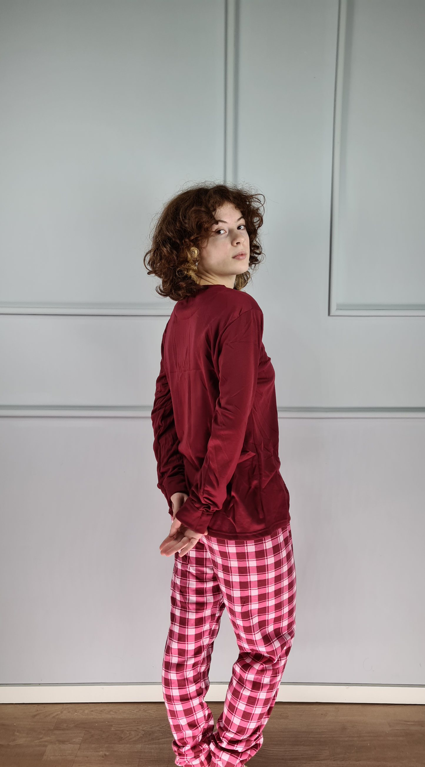 Conjunto Pijama Teddy e Robe Polar com Orelhas