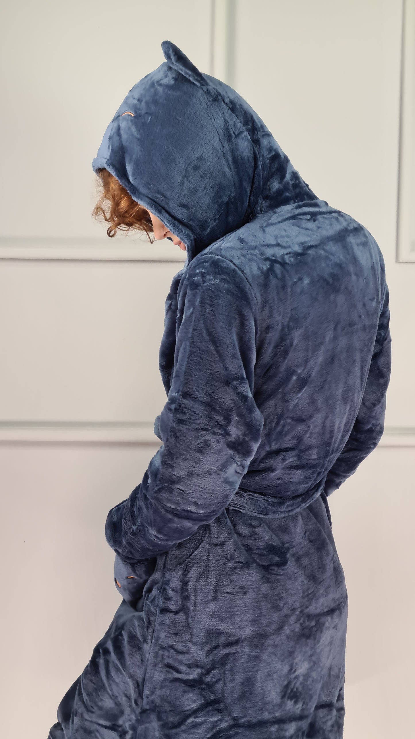 Conjunto Pijama Teddy e Robe Polar com Orelhas