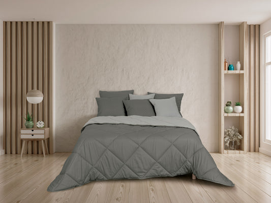 Edredão de Dupla Face Bicolor 300 gr/m²