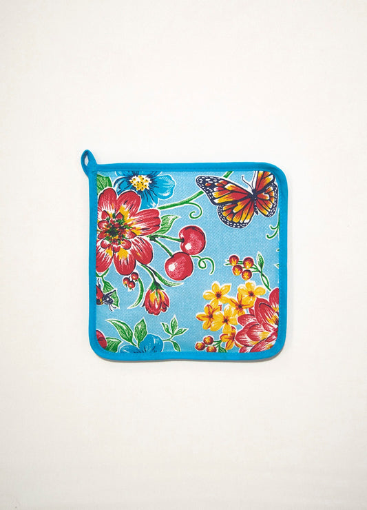 Acessórios de cozinha Floral celeste