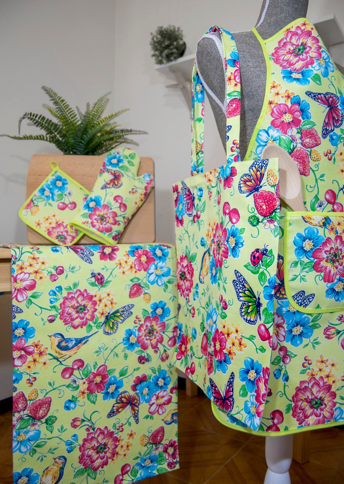 Acessórios de cozinha Floral lima