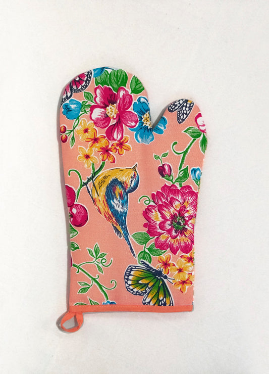 Acessórios de cozinha Floral coral