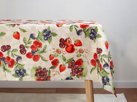 Toalha de mesa Frutos do Bosque