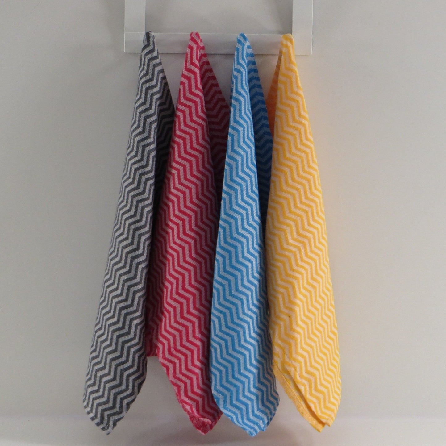 Pack de 4 Panos de Cozinha 50x70cm 100% Algodão