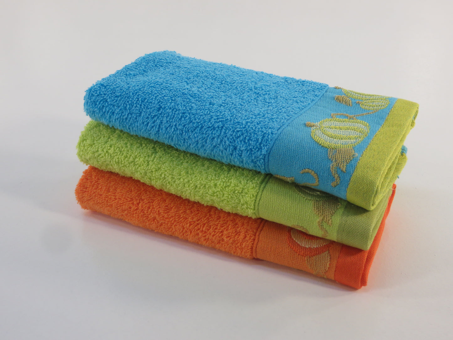 Pack de 3 panos de cozinha abóbora