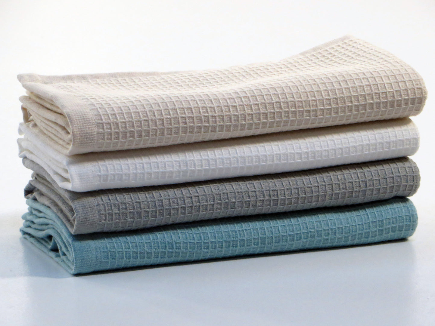 Pack de 4 Panos de Cozinha 50x50cm 100% Algodão