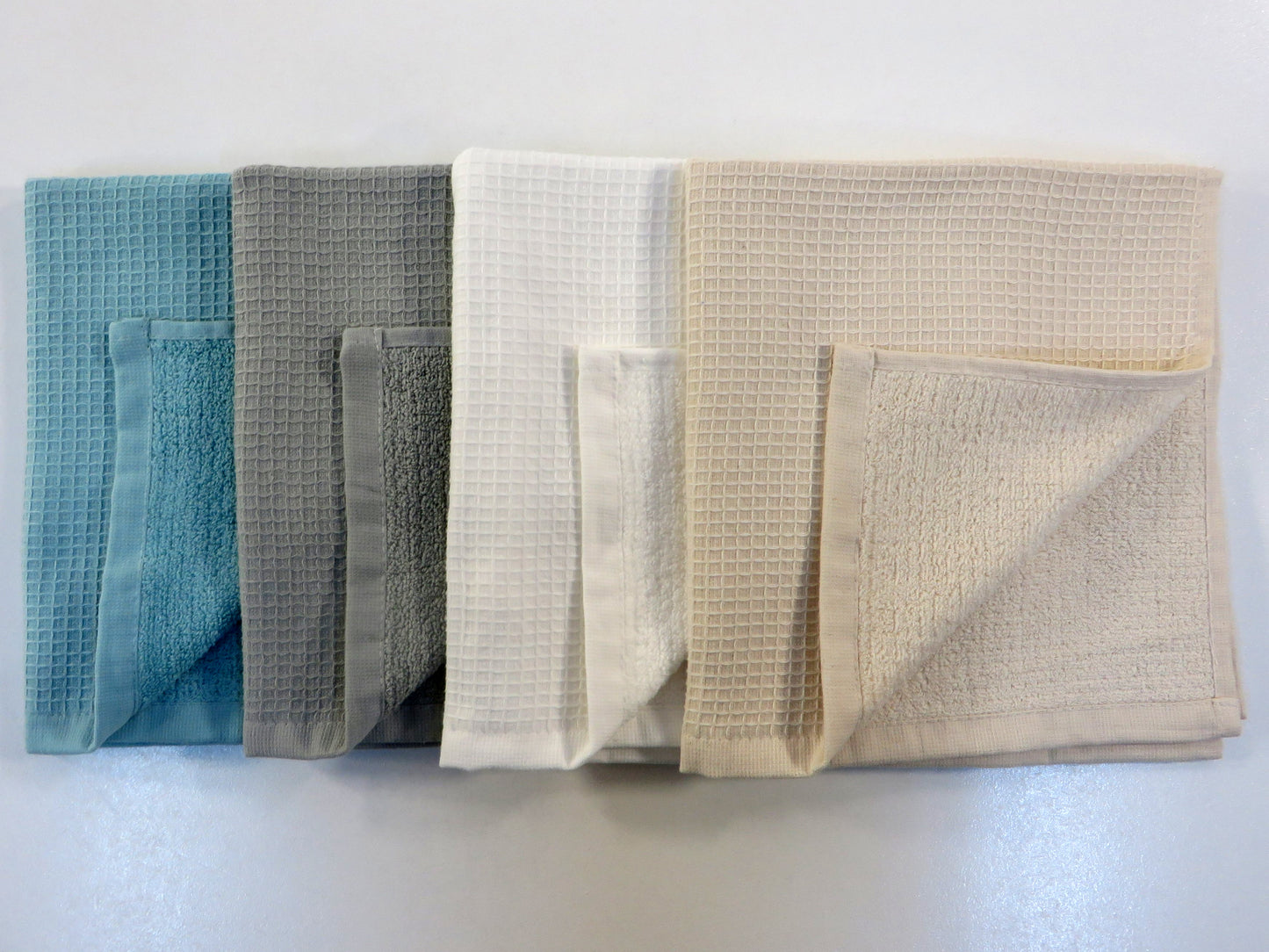Pack de 4 Panos de Cozinha 50x50cm 100% Algodão
