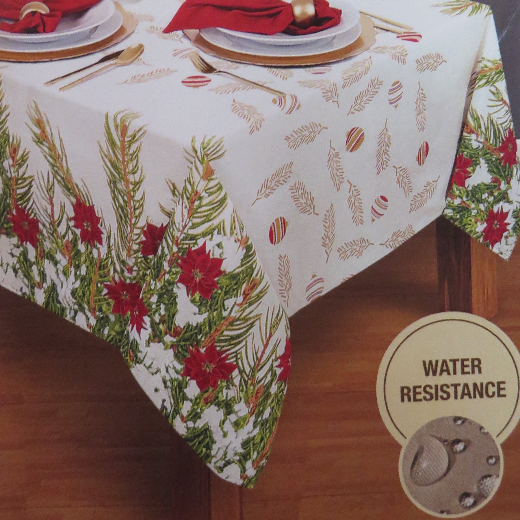 Toalha de mesa antinódoa Natal