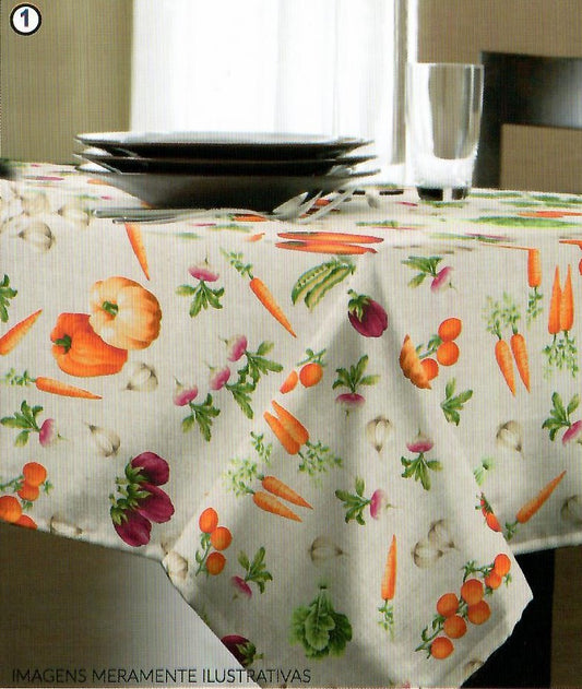 Toalha de mesa legumes