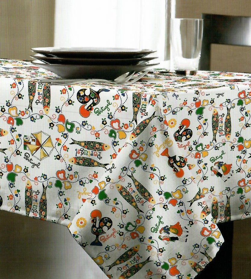 Toalha de mesa sardinha Portuguesa
