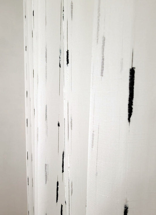 Cortina detalhe Preto 300x250cm