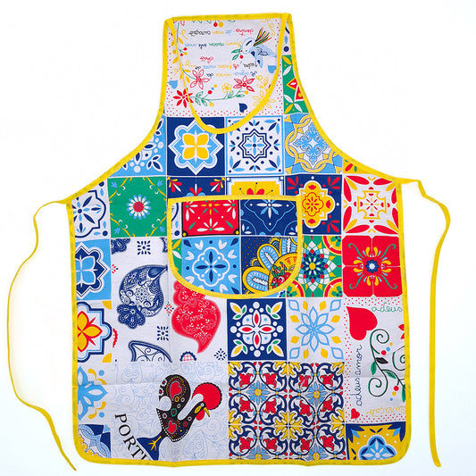 Avental de Cozinha Coração de Portugal
