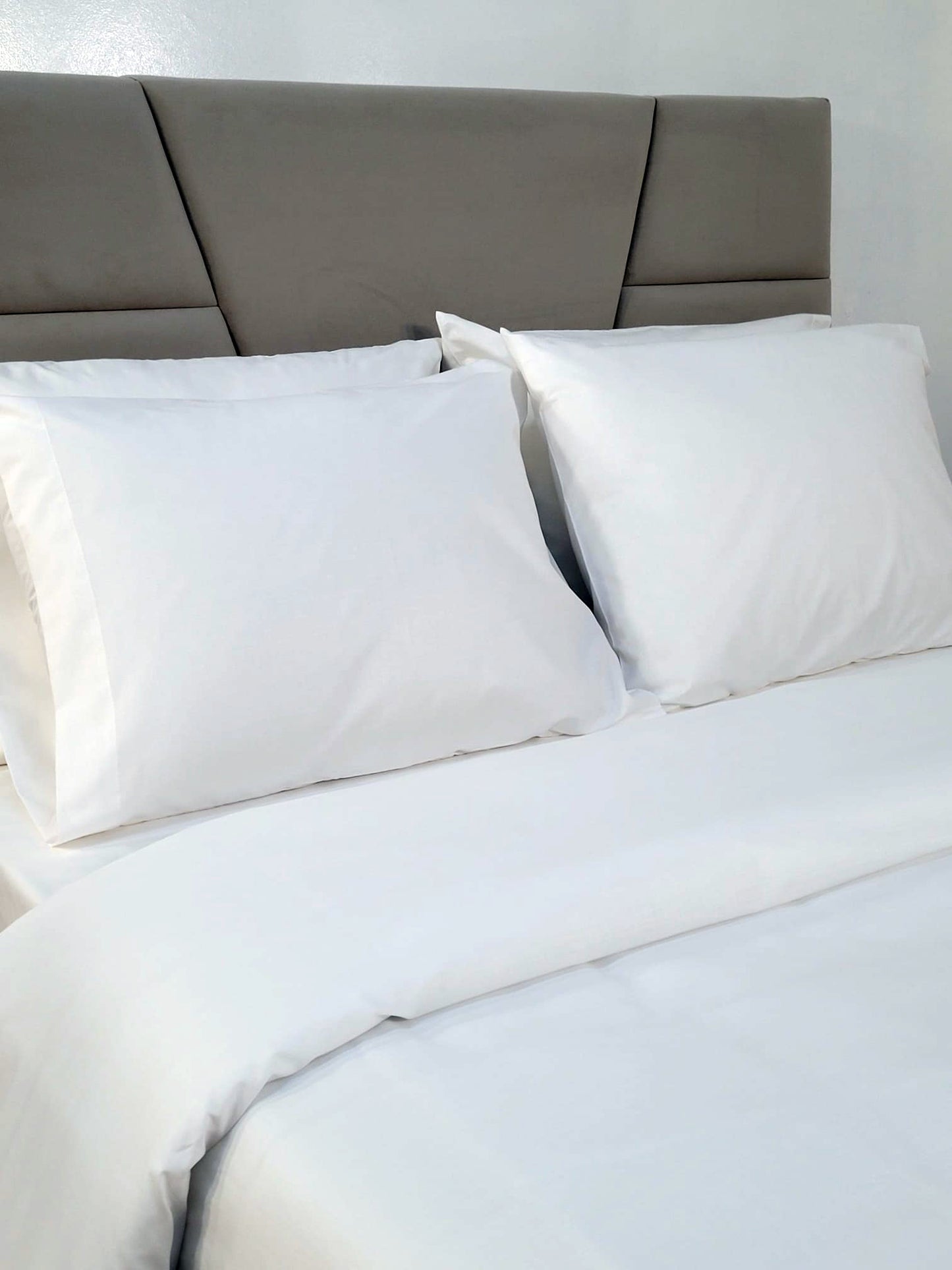 Jogo de Lençóis de Cama 100% Algodão Linha Hotel