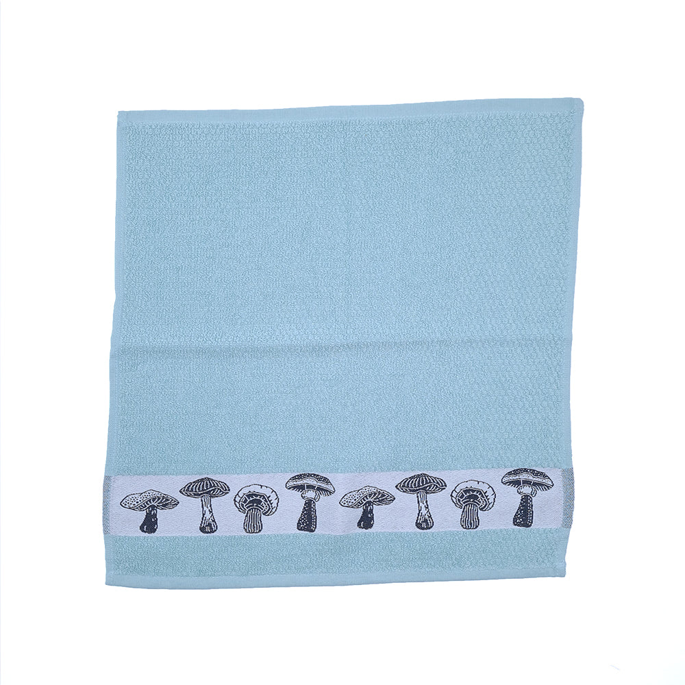 Pack de 5 Panos de Cozinha Cogumelos 50 x 50 cm