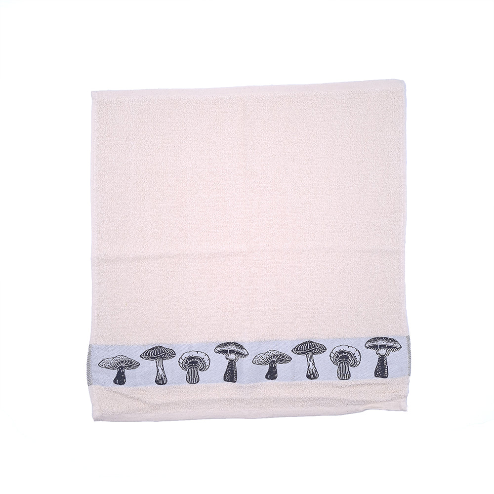 Pack de 5 Panos de Cozinha Cogumelos 50 x 50 cm