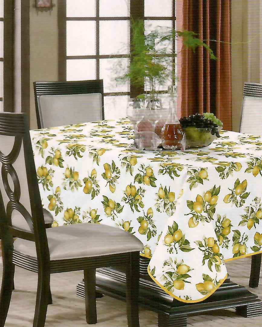 Toalha de mesa antinódoa Limão