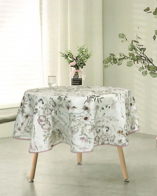 Toalha de mesa Floral antinódoa