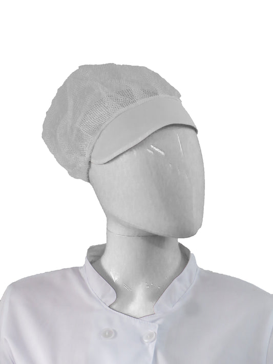 Touca de rede com pala