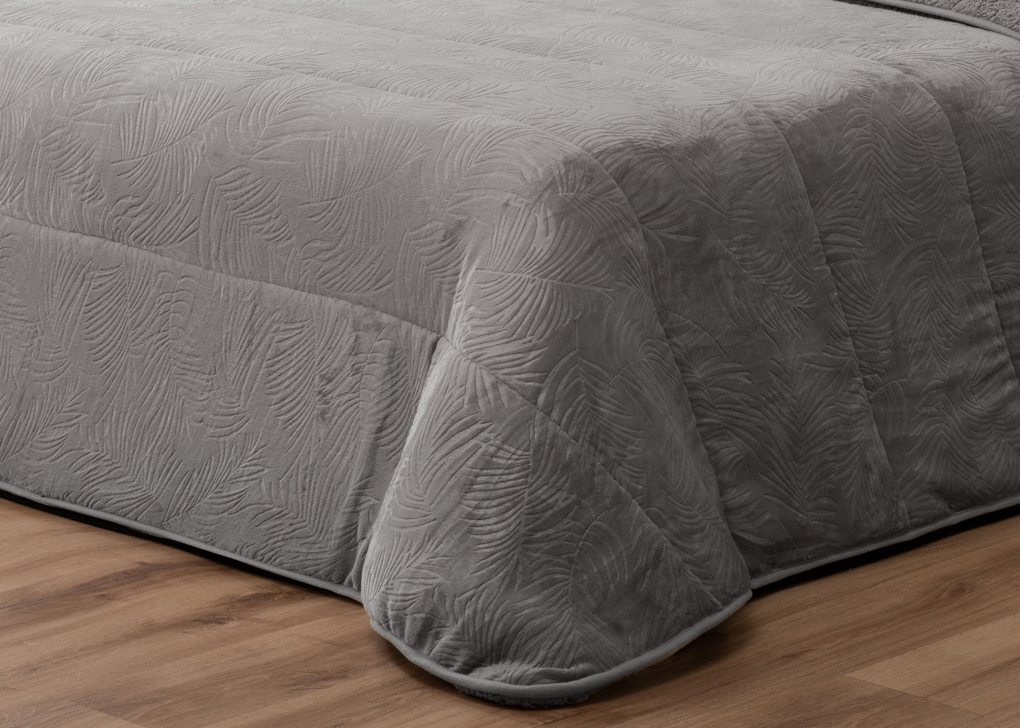 Edredão Folhas com pelo de Borrego