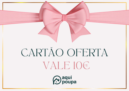 Cartão de Oferta Aqui Poupa