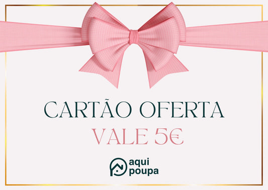 Cartão de Oferta Aqui Poupa