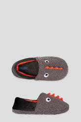 Pantufas Sherpa Dinossauro Menino