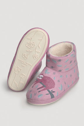 Pantufas Estampadas Senhora Preguiça