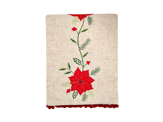 Caminho de Mesa Decorativo Rosas