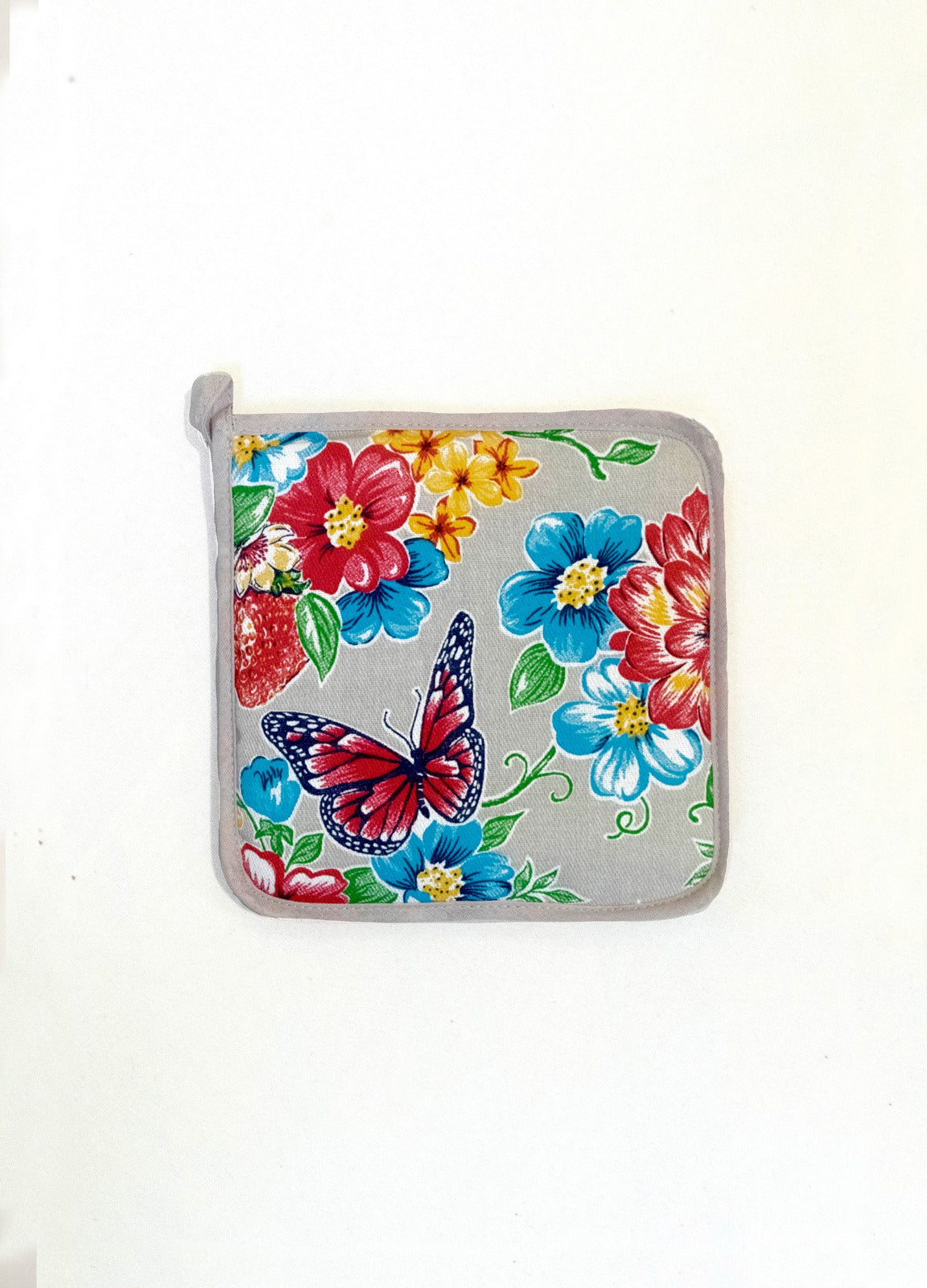 Acessórios de cozinha Floral cinza