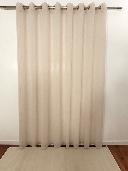 Cortina Natura Bege 300x250cm