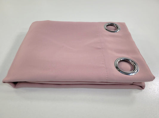 Cortina Rosa Opaca 140x260cm